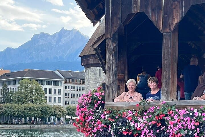 Chapel bridge Lucerne oldest Woden surviving bridge in the world