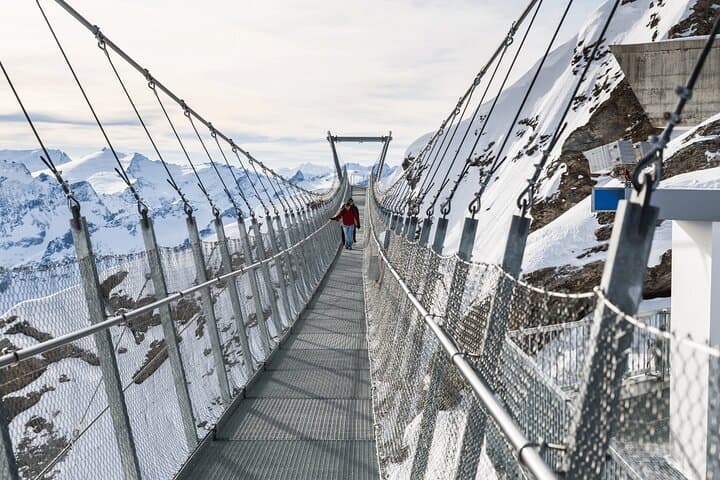 Swiss Alps & Mount Titlis Private Glacier Experience
