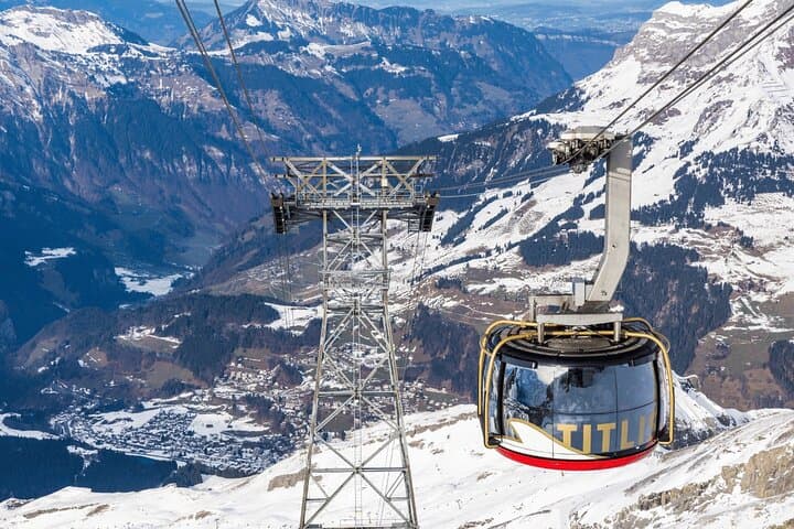 Swiss Alps & Mount Titlis Private Glacier Experience