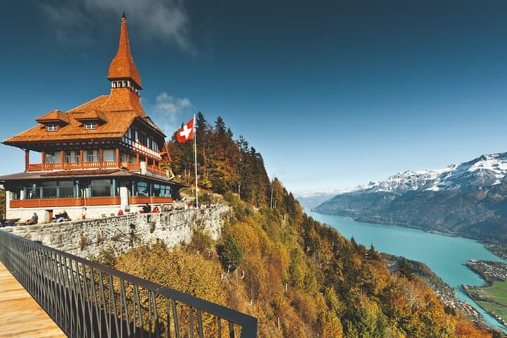 Interlaken Lakes Mountains and Optional Activities from Lucerne