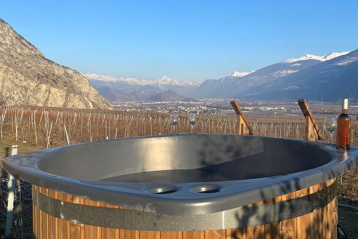 Nordic bath in the vineyards