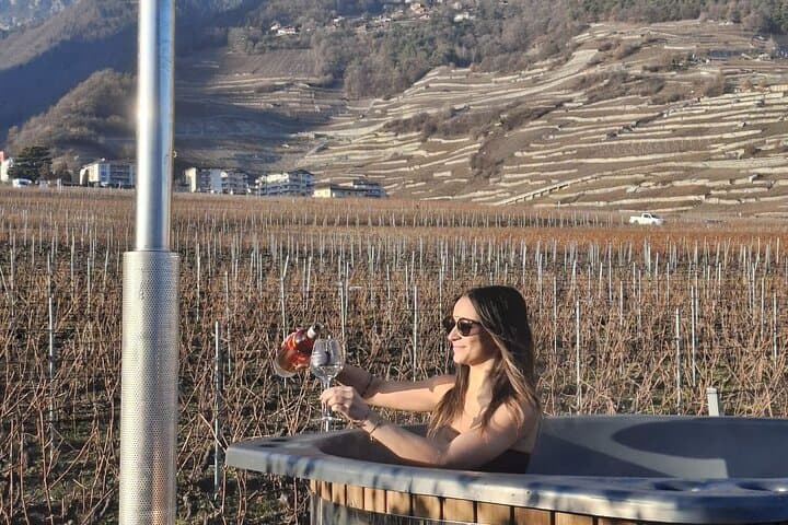 Nordic bath in the vineyards