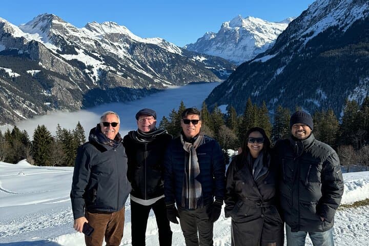 Amazing day in the alps