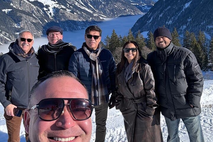 Amazing day in the alps