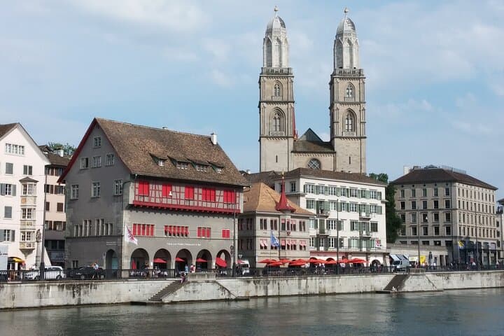 Grossmünster & river Limmat