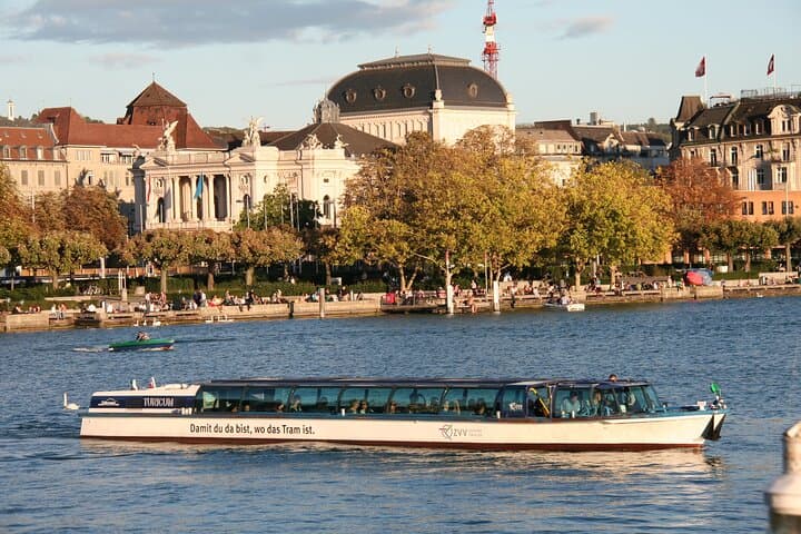 River Limmat & Lake Zurich boat cruise