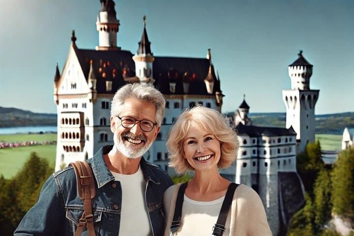 Private transfer: Zurich to Salzburg, 2h stop at Neuschwanstein
