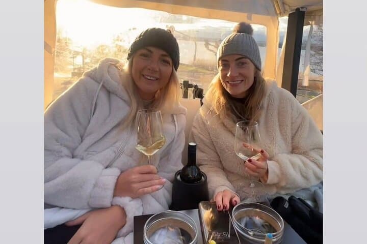 Fondue and wine private Tuk Tuk tour in Geneva