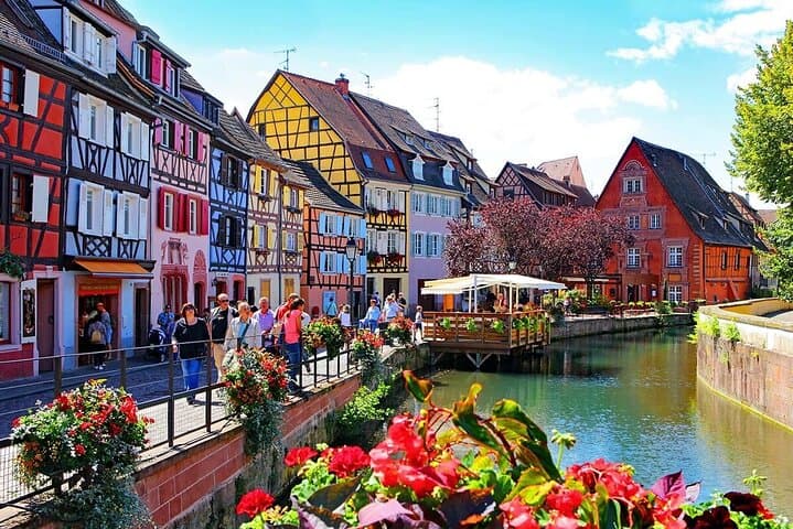 From Basel: Colmar Christmas Market & Wine Tasting Small Group