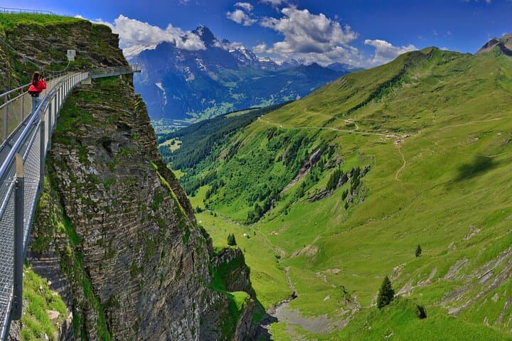 Explore Grindelwald: Village Life, Churches & Mountain Viewpoints