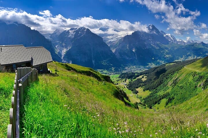 Explore Grindelwald: Village Life, Churches & Mountain Viewpoints