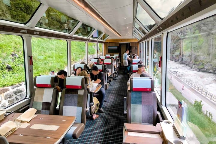 From Basel: Glacier Express, Swiss Alps Bern City in Private Trip