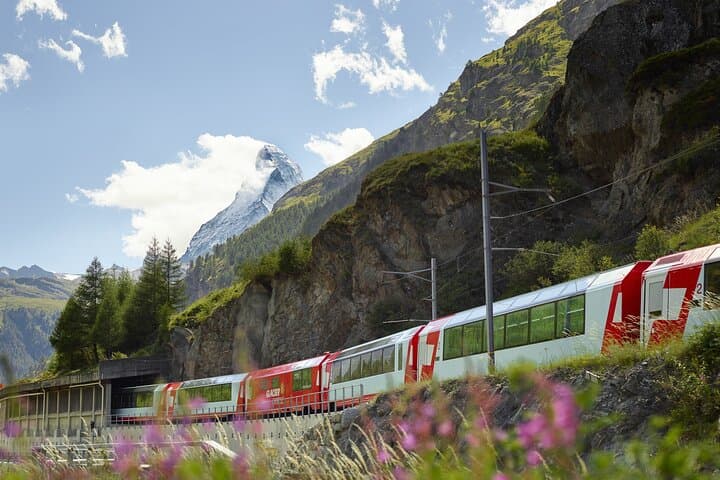 Glacier Express Panoramic Train Round Trip from Luzern