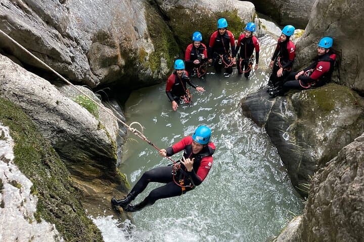 Canyoning at the Foot of Mont Blanc in Chamonix