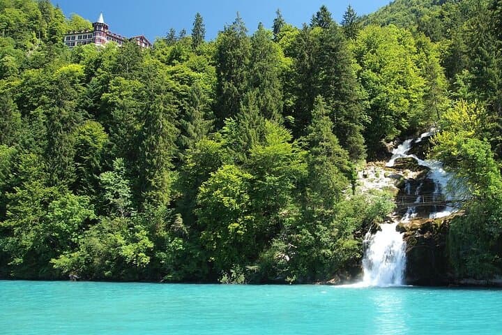 From Basel: Private Interlaken Tour, Lake Cruise, Giessbach Falls