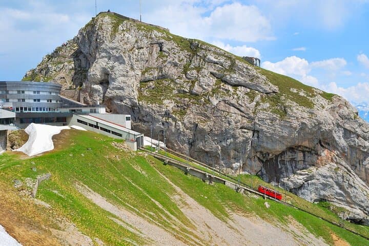 Golden Round Trip to Mount Pilatus on a Guided Tour