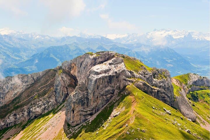 Golden Round Trip to Mount Pilatus on a Guided Tour