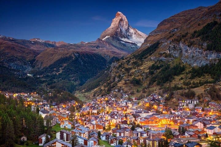 Zermatt (Tasch) to Linate Airport one way Private Transfer