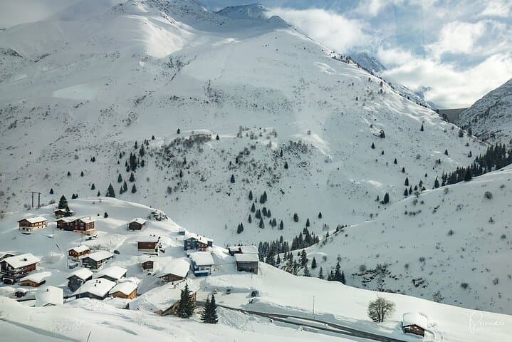 From Basel: Glacier Express, Swiss Alps Bern City in Private Trip