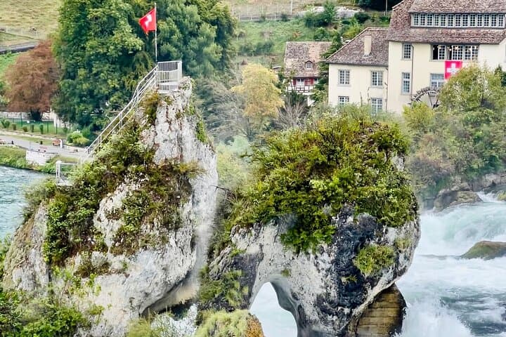 Private Round Tour Rhine Falls and stein am Rhein from Zurich