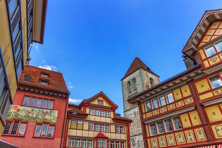 Train to Abbey Library & Scenic Appenzell: Culture, Cheese & Beer