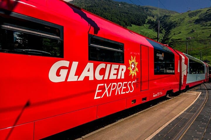 From Basel: Glacier Express, Swiss Alps Bern City in Private Trip
