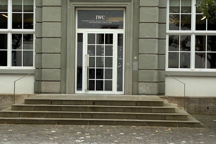 IWC legendary watch museum established in a building of 17th century