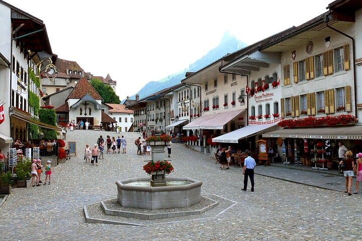 11 Hours Private Tour from Zurich to Gruyeres Medieval Village