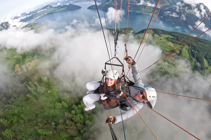 Tandem Flight Zurich-Engelberg