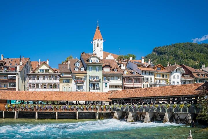 From Zurich: Thun Day Trip by Train with Lake Cruise & Cheese