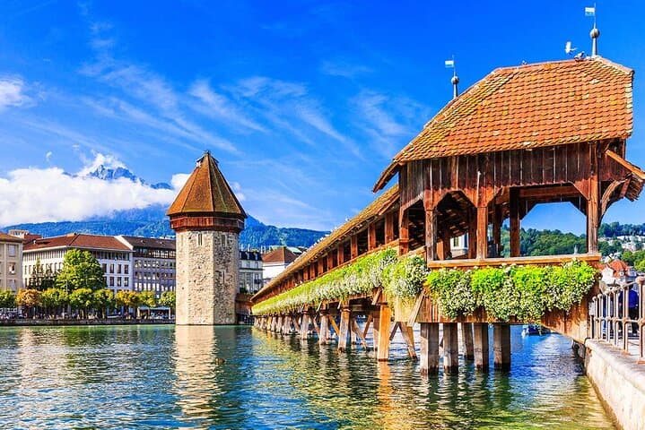 From Zurich: Mount Titlis Glacier & Lucerne City in Private Tour