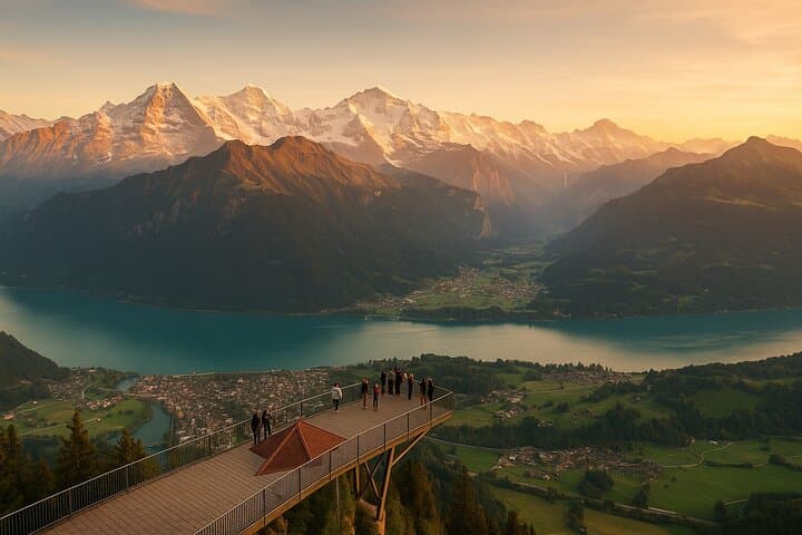 Private day trip from zurich to Interlaken and Grindelwald