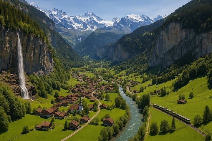 Private day trip from zurich to Interlaken and Grindelwald