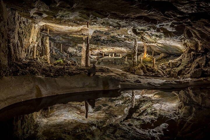 From Basel: Swiss Alps, Lauterbrunnen, Beatus Caves Small Group