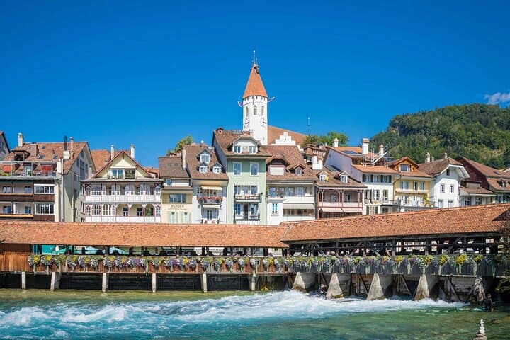 From Bern: Thun Day Trip by Train with Lake Cruise & Cheese