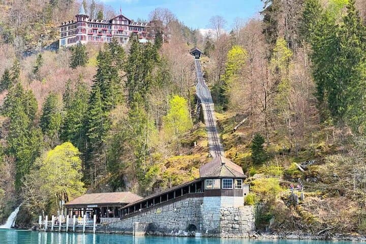 Giessbach Falls Acess from Lake Brienz