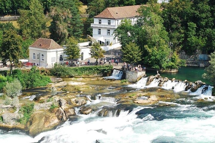 Moments of wonder at the spectacular Rhine Falls, which is truly unforgettable