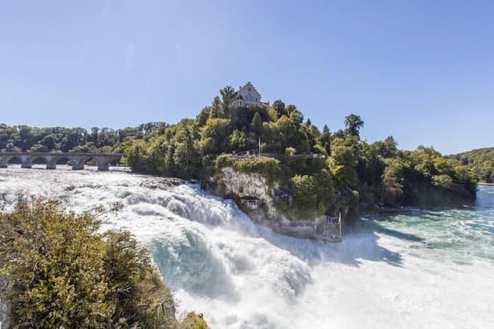 Moments of wonder at the spectacular Rhine Falls, which is truly unforgettable