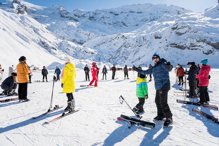 First Time Ski Experience at Mt. Titlis from Lucerne