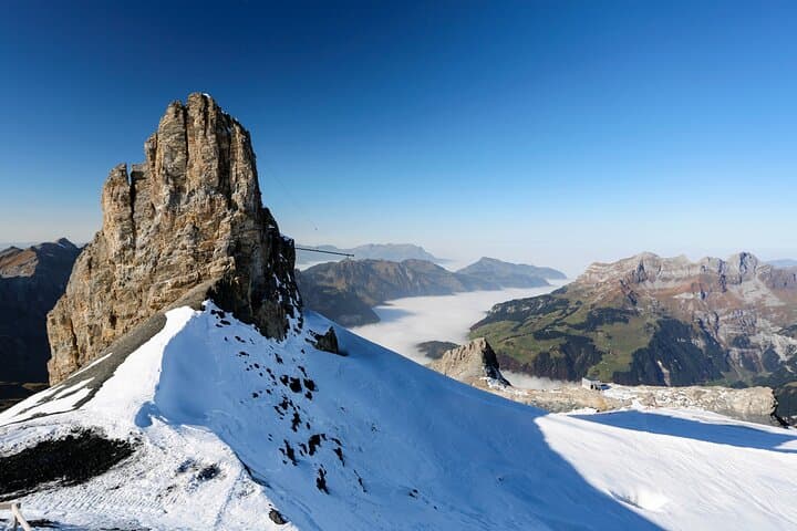 First Time Ski Experience at Mt. Titlis from Lucerne