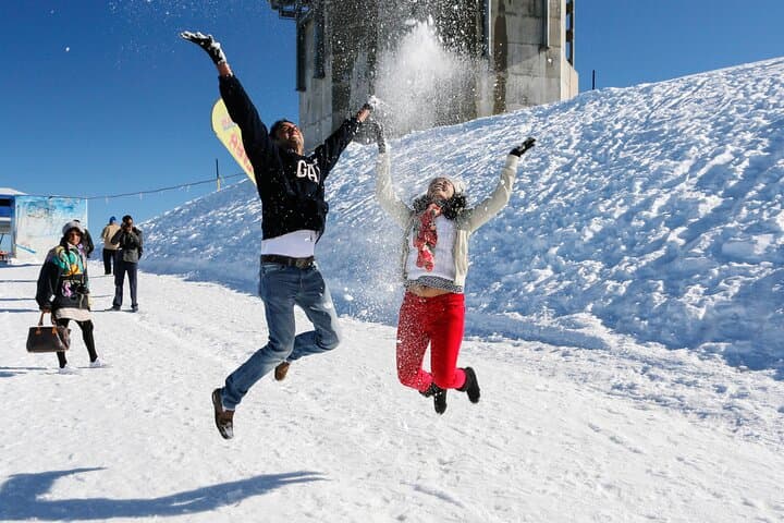 First Time Ski Experience at Mt. Titlis from Lucerne