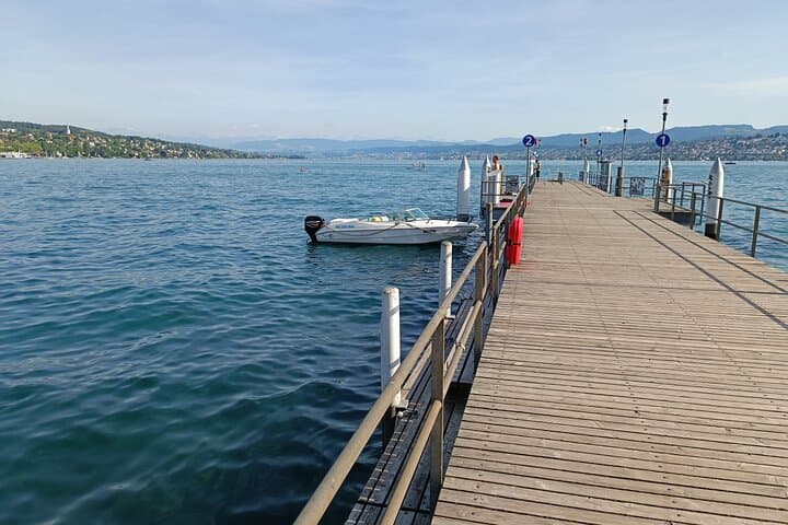 Lake Zurich at Tiefenbrunnen