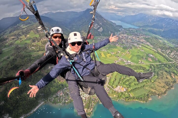 high above the Alps!