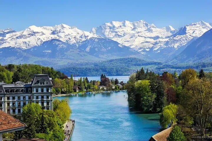 Premium Panoramic Train, Lucerne Old Town and Interlaken Alps
