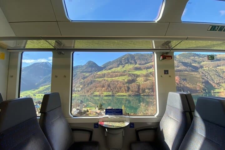 From Zurich: Premium Panoramic Train, Lucerne & Interlaken Alps