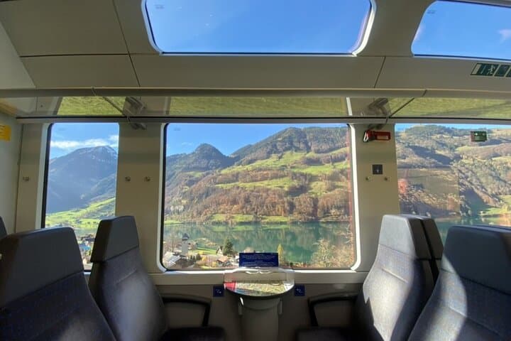 Premium Panoramic Train, Lucerne Old Town and Interlaken Alps