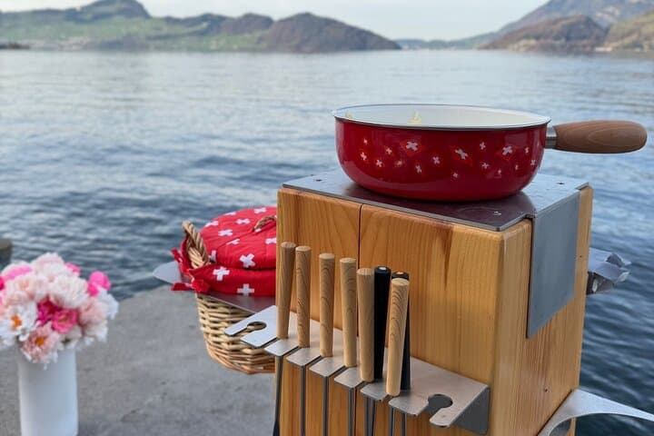 Hike above Lake Lucerne and Fondue (Private Tour)