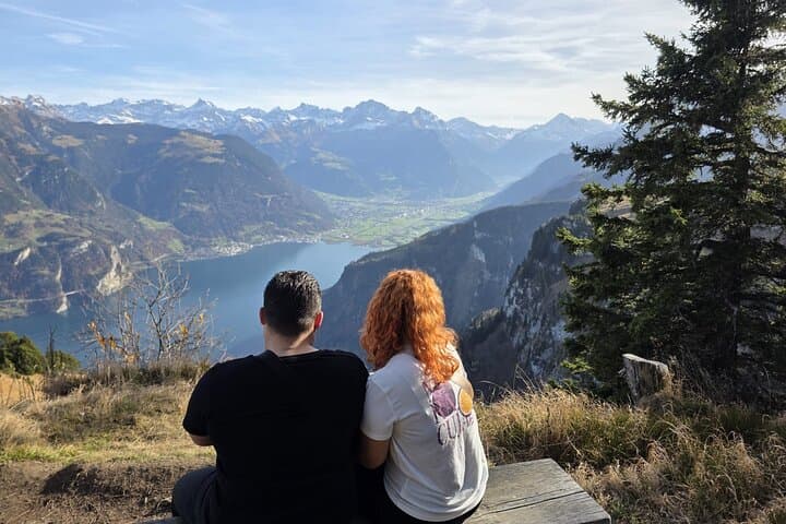 Hike above Lake Lucerne and Fondue (Private Tour)