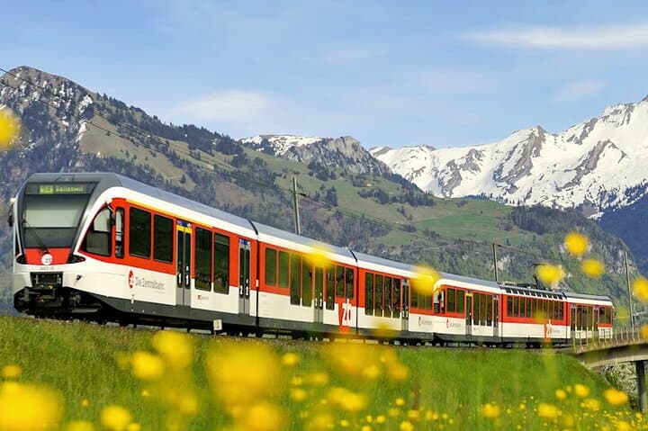 Interlaken and Lauterbrunnen Valley Private Rail Tour from Zurich