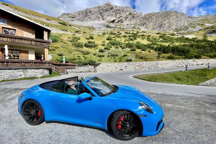 10h Porsche Self-Drive Swiss Alps: Grimsel-Susten & Furka Passes